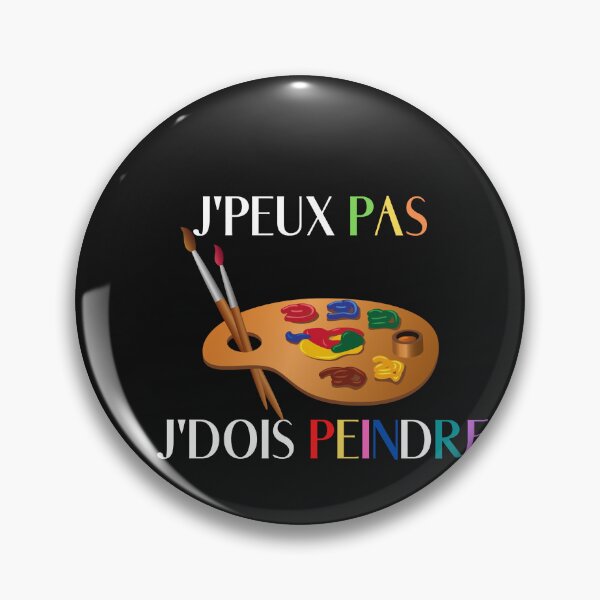 Item preview, I CAN'T I HAVE TO PAINT / FUNNY T-SHIRT designed and sold by FRANI-ART.