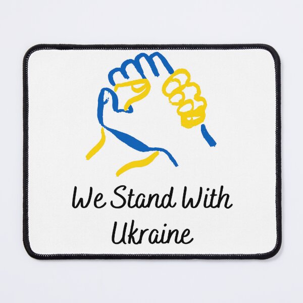 Item preview, We Stand With Ukraine Dark designed and sold by Mixly.