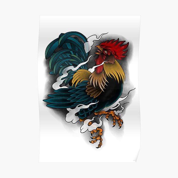 Pin by Chronic Ink Tattoo on BLACK AND GREY ASIAN TATTOOS  Rooster tattoo  Fighting tattoo Ink tattoo