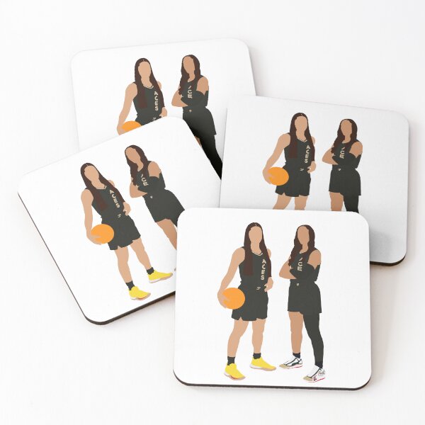 Item preview, WNBA- Las Vegas Aces Kelsey Plum #10 A'ja Wilson  designed and sold by glosha.
