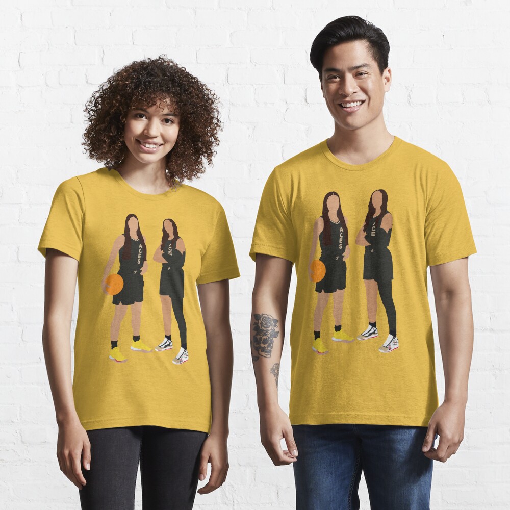 WNBA- Las Vegas Aces Kelsey Plum #10 A'ja Wilson  Active T-Shirt for Sale  by glosha