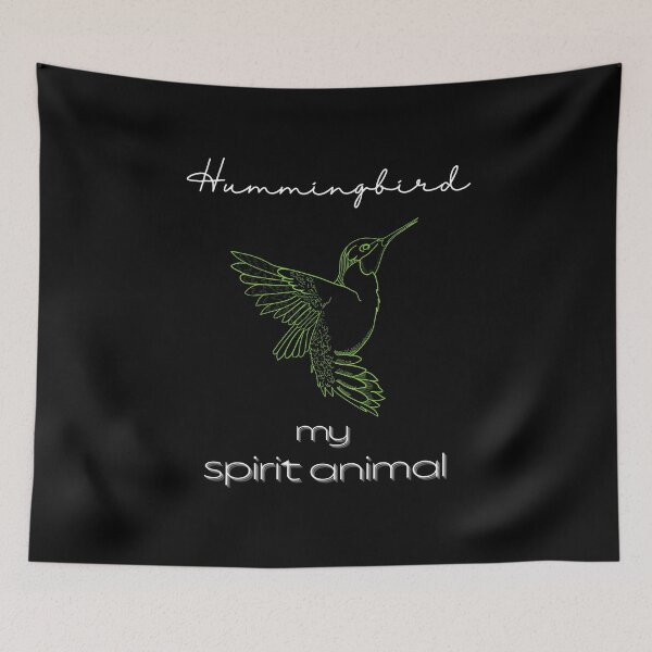 Item preview, Hummingbird totem spirit animal A-Line Dress designed and sold by MagicWolfStar.
