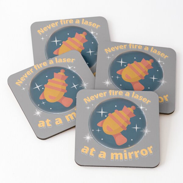 Item preview, never fire a laser at a mirror designed and sold by T-shirtJohny.