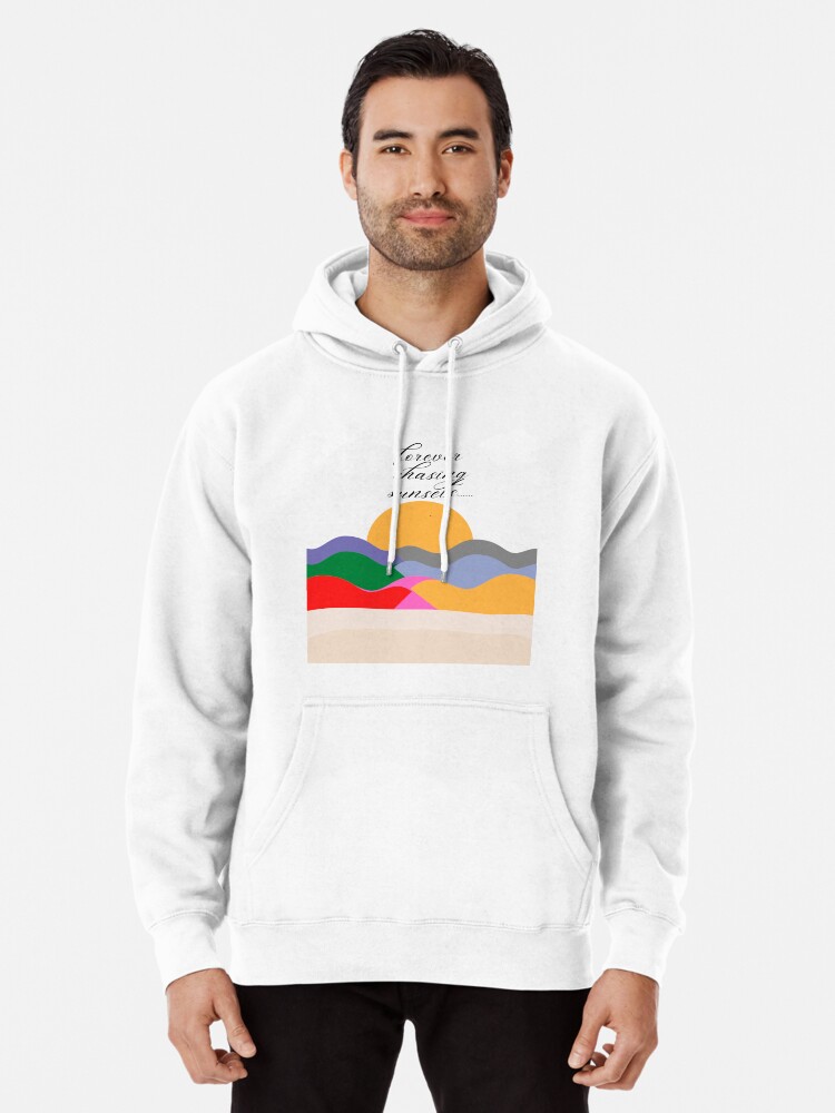 Forever Chasing Sunsets Sweatshirt Trendy Hoodies Aesthetic 