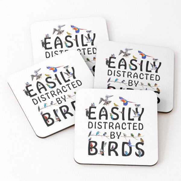 Item preview, Easily Distracted By Birds designed and sold by Olivia Ossege.
