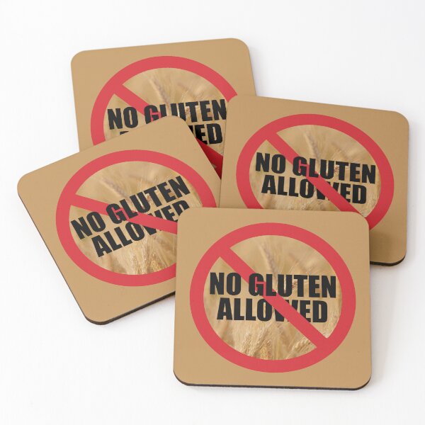 Item preview, No gluten allowed designed and sold by SweetLog.