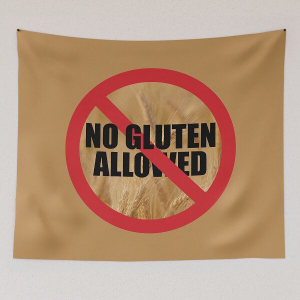 Item preview, No gluten allowed designed and sold by SweetLog.