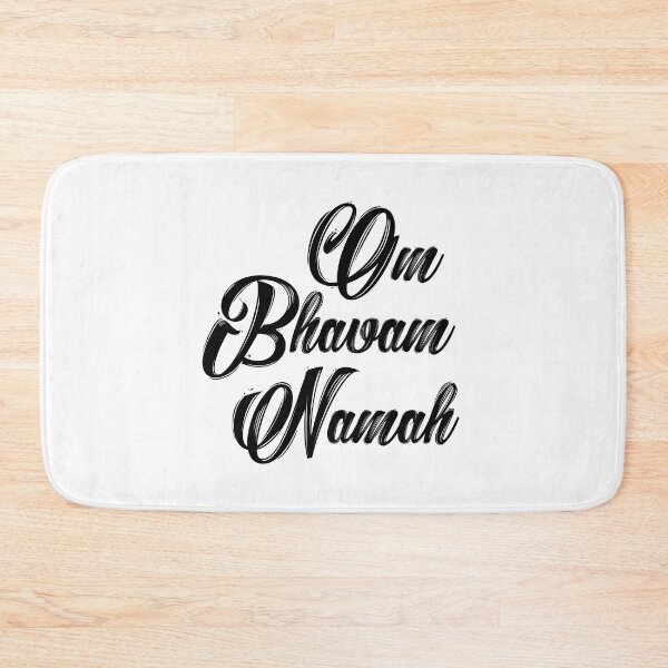Item preview, Om Bhavam Namah (black) designed and sold by didijuca.