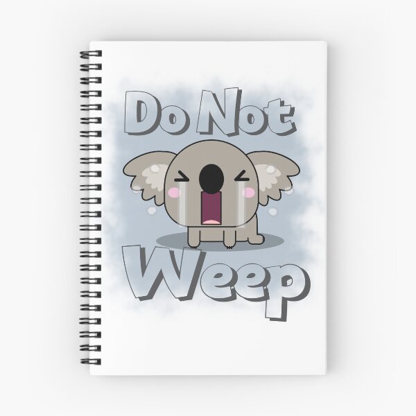 Item preview, Do Not Weep - Grey Koala Crying designed and sold by FLY-DS.