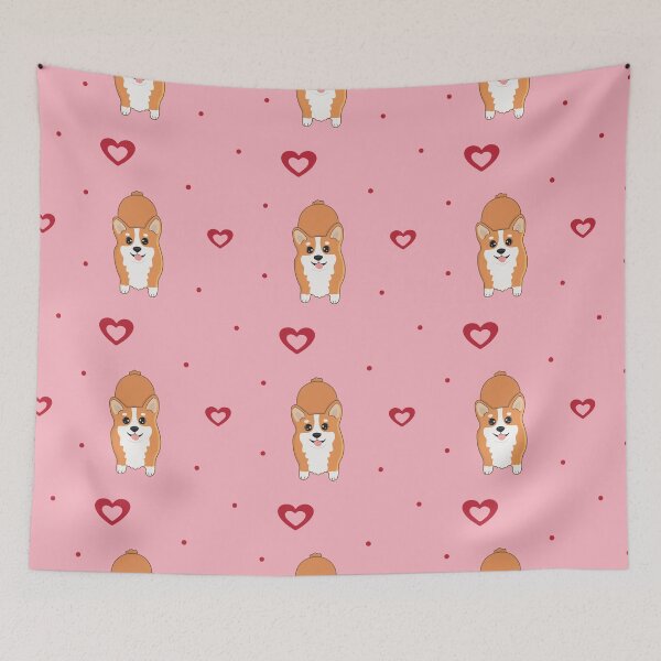 Item preview, Jolly Corgis And Hearts designed and sold by pretty-os.