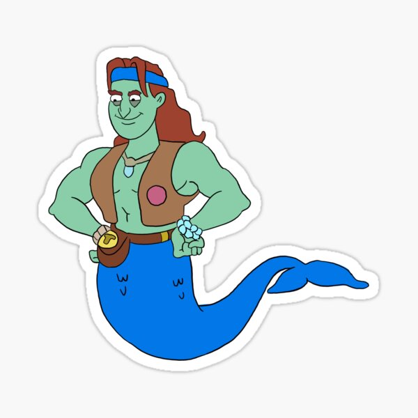 "Triton" Sticker for Sale by vpittore Redbubble