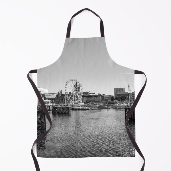 Item preview, Cardiff Bay, South Wales in Black & White designed and sold by MaclarenPhoto.