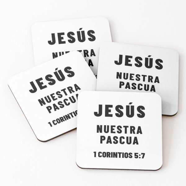Item preview, 1 Corinthians 5:7 Jesus Our Passover Spanish Bible Verse designed and sold by NombresDeJesus.