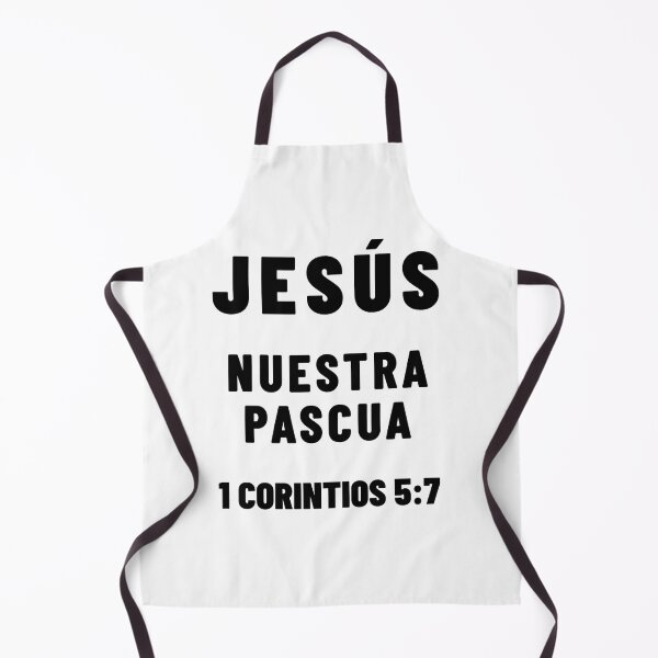 Item preview, 1 Corinthians 5:7 Jesus Our Passover Spanish Bible Verse designed and sold by NombresDeJesus.