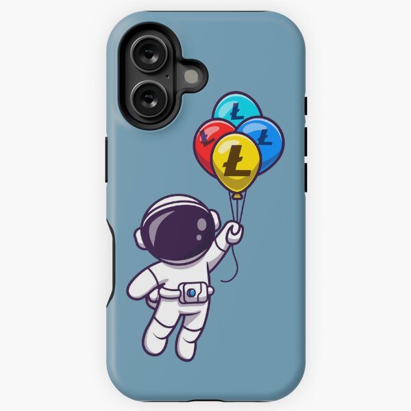 Artikel-Vorschau von Krypto-Astronaut Litecoin-Ballons, designt und verkauft von Crypmetal.
