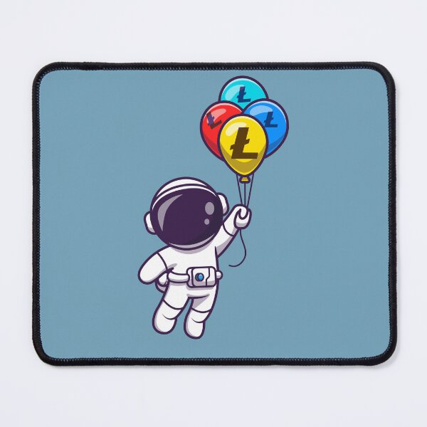Artikelvorschau, Krypto-Astronaut Litecoin-Ballons entworfen und verkauft von Crypmetal.
