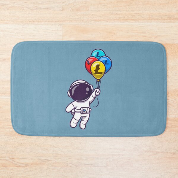 Item preview, Crypto Astronaut Litecoin Balloons designed and sold by Crypmetal.