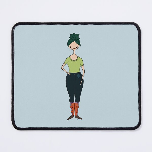 Item preview, Cute Girl With AFO's (blue) designed and sold by misslovelymess.