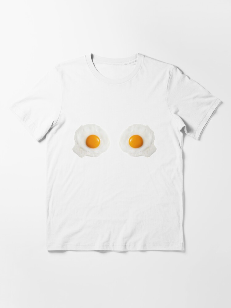 Eggs Boobs Tee, Boobs, T-shirt, Top Crop, Waist Tight, Apparel