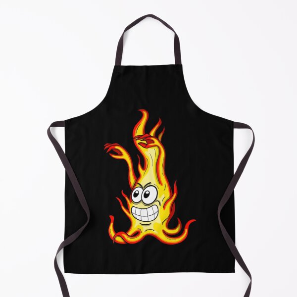 Item preview, Cartoon design of a fire character designed and sold by manu-moon.