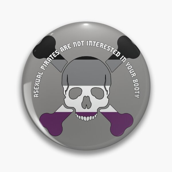Item preview, Asexual Pirates Are Not Interested in your Booty designed and sold by DapperZombee.