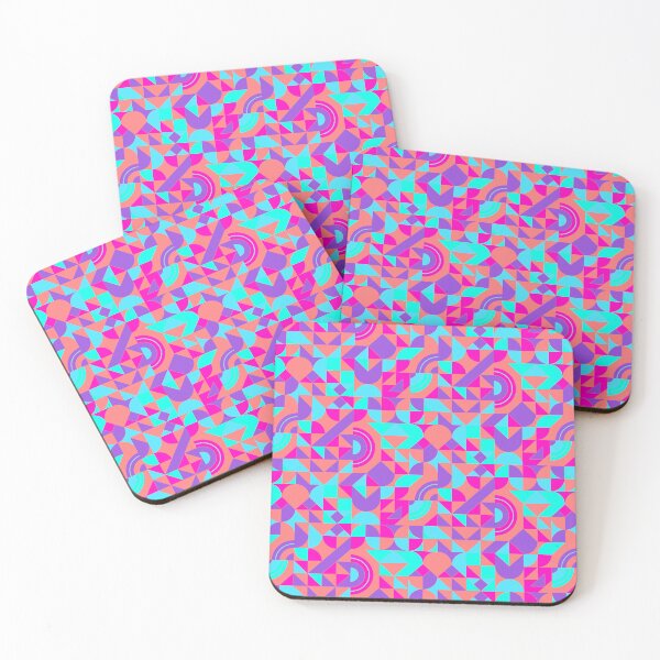 Item preview, geometric colorful patterns conceptual Art - Abstract Neo Geo graphic design designed and sold by Design Repo.