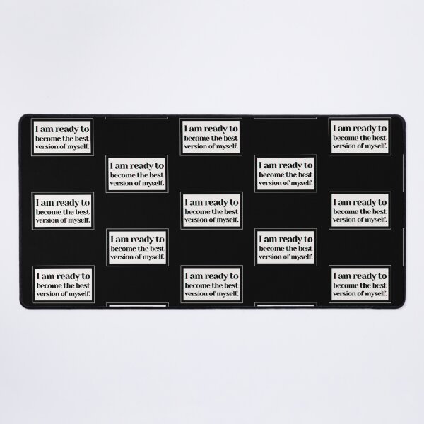 Item preview, I am ready to become the best version of myself. designed and sold by PostiveText.