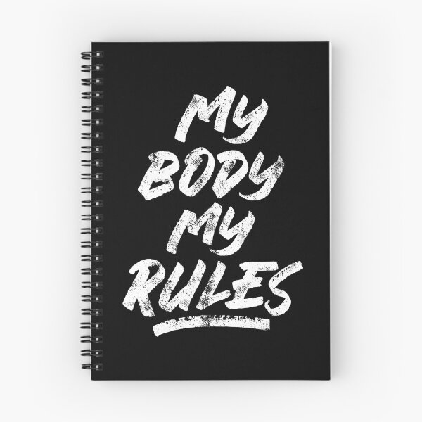 Item preview, MY BODY MY RULES INKED STATEMENT, BY SUBGIRL designed and sold by SUBGIRL.