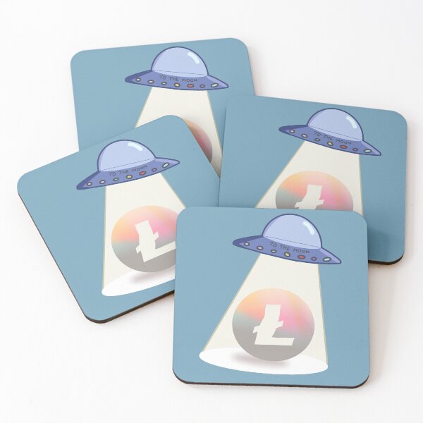 Item preview, Crypto UFO Litecoin to the Moon designed and sold by Crypmetal.