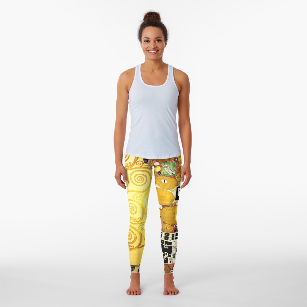 Gustav Klimt The Embrace Leggings