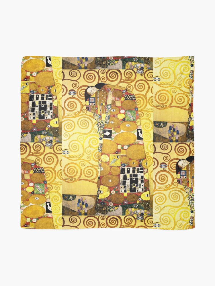 Alternate view of Gustav Klimt The Embrace Scarf