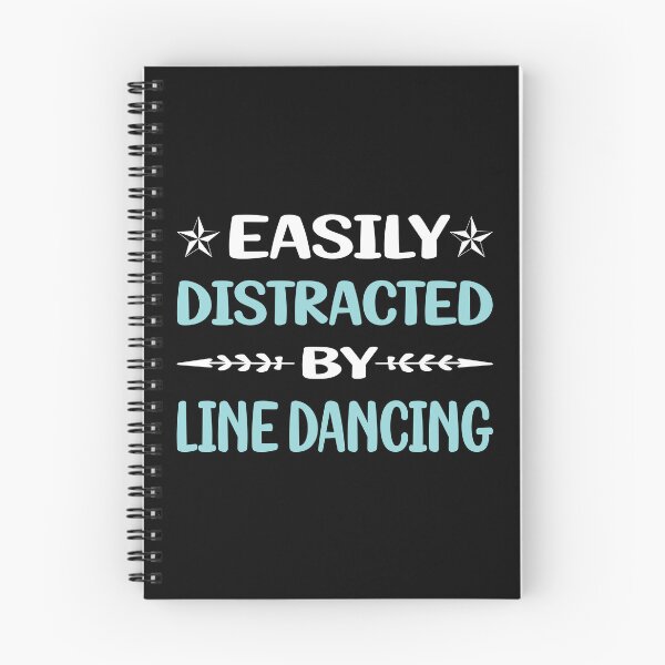 Item preview, Funny Easily Distracted Line Dancing Dance Dancer designed and sold by robinnacallanyi.