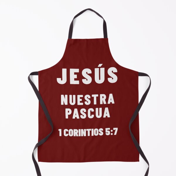 Item preview, 1 Corinthians 5:7 Jesus Our Passover Spanish Bible Verse designed and sold by NombresDeJesus.