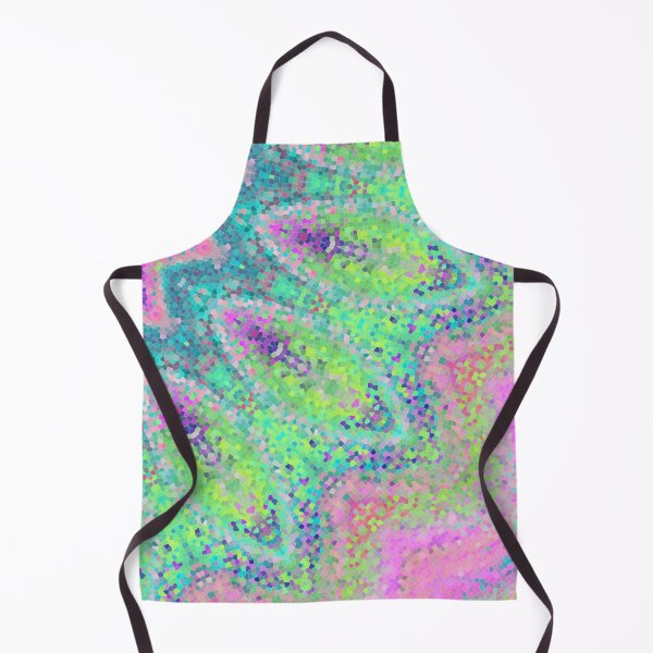 Item preview, The pink, yellow,blue, and green mosaic kaleidoscopic rainbow pattern designed and sold by IraNiva.