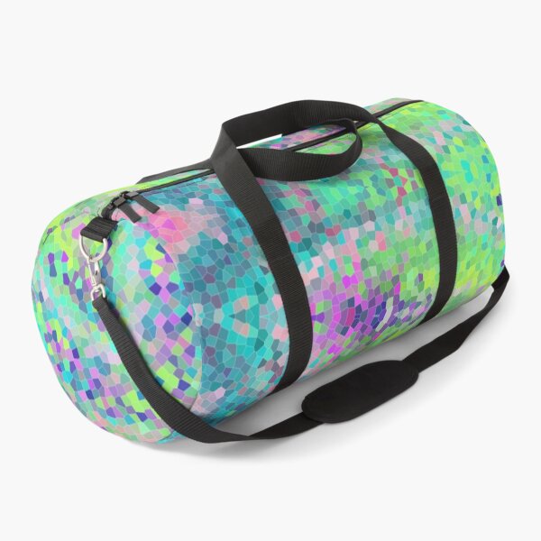 Item preview, The pink, yellow,blue, and green mosaic kaleidoscopic rainbow pattern designed and sold by IraNiva.