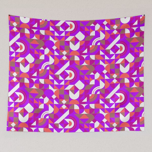 Item preview, geometric colorful patterns conceptual Art - Abstract Neo Geo graphic design designed and sold by Design Repo.