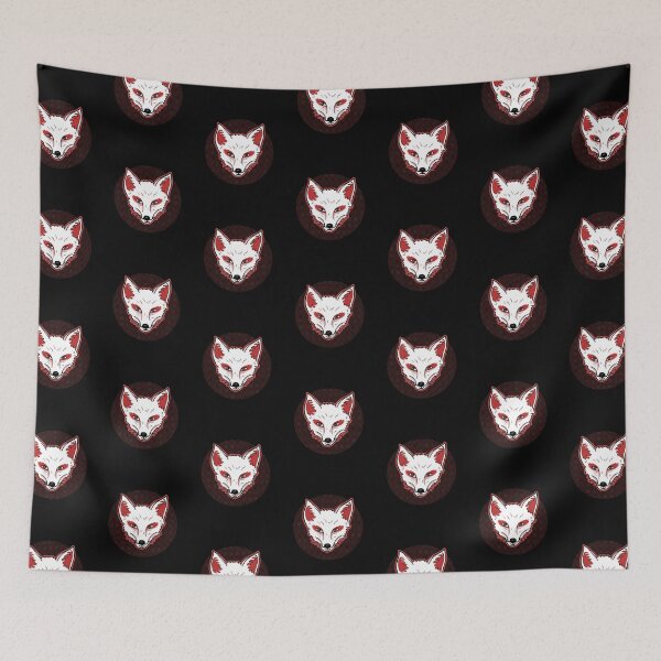 Item preview, Nine-tailed fox mask designed and sold by Fran Fryberg.