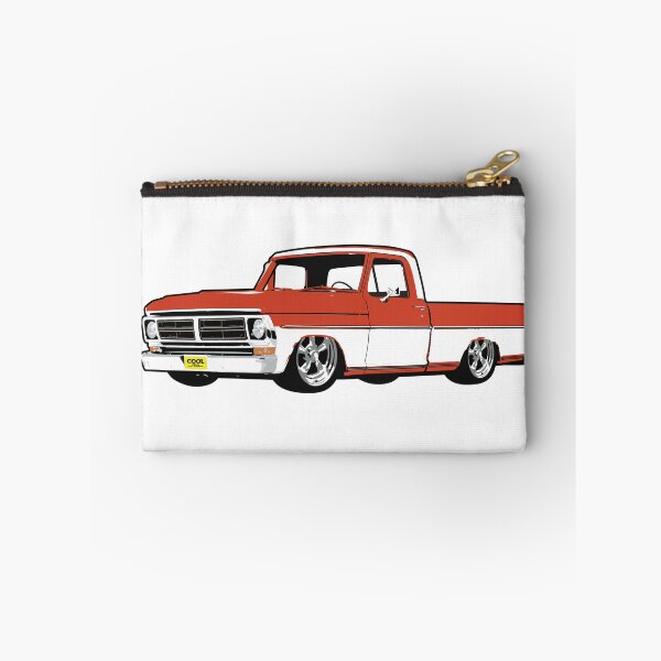 Item preview, Red & White 71-72 F Truck designed and sold by CoolRide.