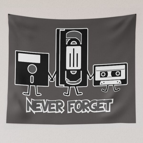 Item preview, Never Forget Cassette Tape Funny designed and sold by soebekhi.