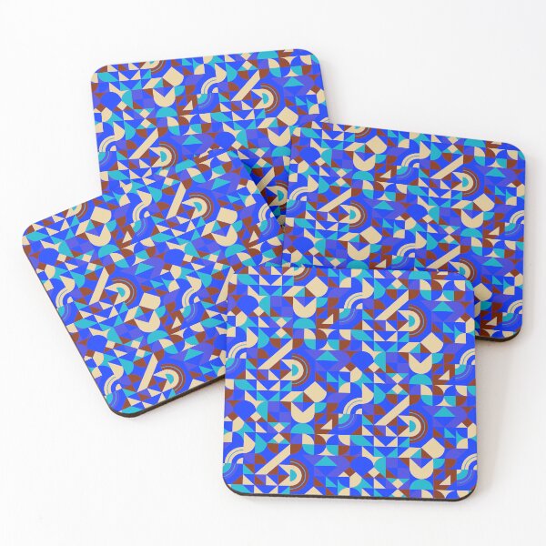 Item preview, geometric colorful patterns conceptual Art - Abstract Neo Geo graphic design designed and sold by Design Repo.