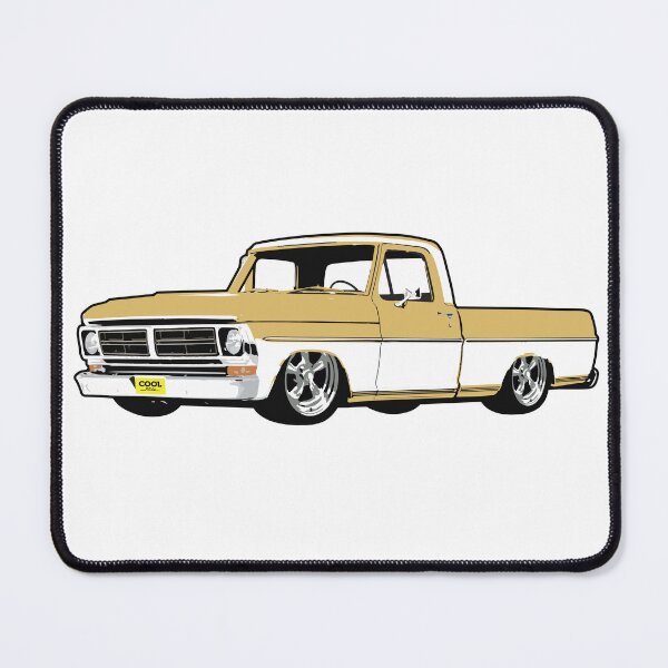 Item preview, Beige & White 71-72 F Truck designed and sold by CoolRide.