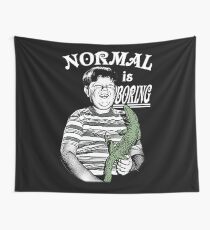 Pugsley: Normal is Boring Wall Tapestry