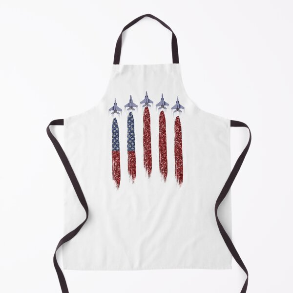 Item preview, 4TH JULY AIRFORCE FLAG GLITTER EFFECT FIGHTER JETS designed and sold by TheDerwentPress.