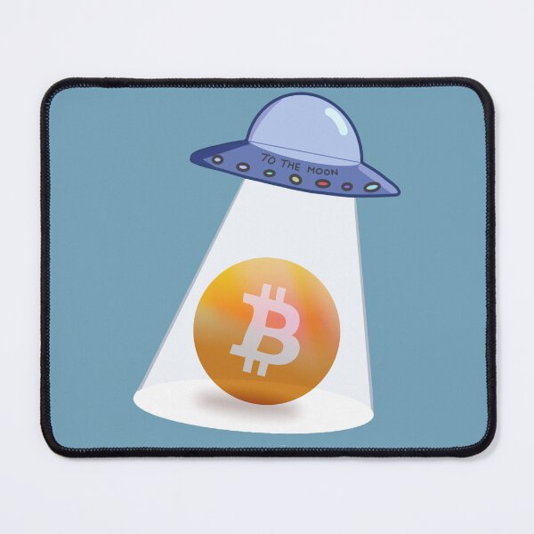 Item preview, Crypto UFO Bitcoin to the Moon designed and sold by Crypmetal.