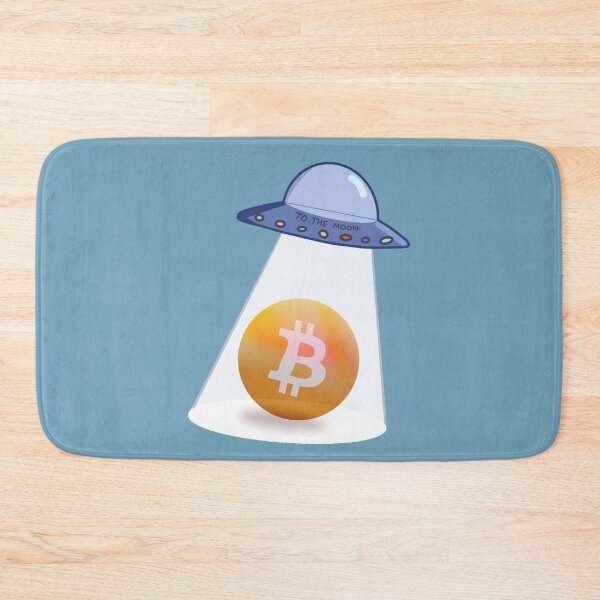 Item preview, Crypto UFO Bitcoin to the Moon designed and sold by Crypmetal.
