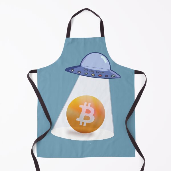 Item preview, Crypto UFO Bitcoin to the Moon designed and sold by Crypmetal.