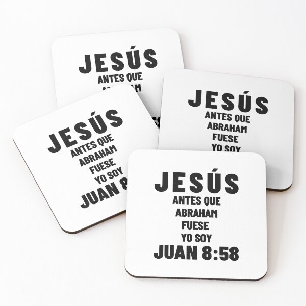 Item preview, John 8:58 Jesus I Am Spanish Bible Verse designed and sold by NombresDeJesus.
