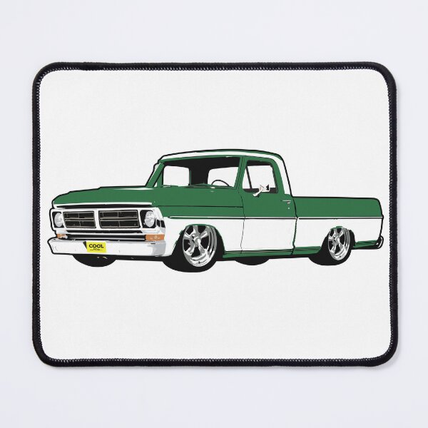 Item preview, Green & White 71-72 F Truck designed and sold by CoolRide.