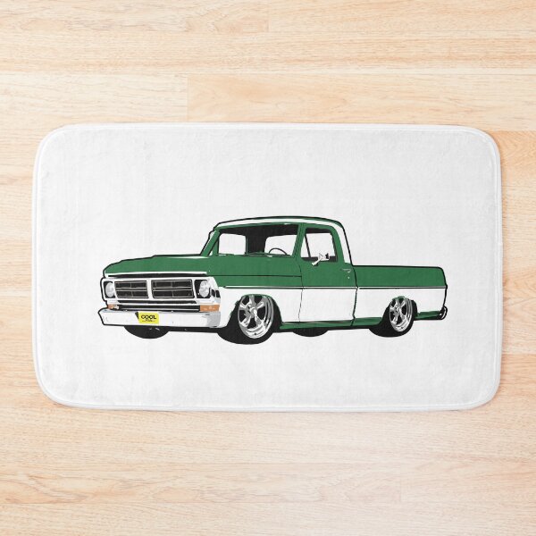 Item preview, Green & White 71-72 F Truck designed and sold by CoolRide.