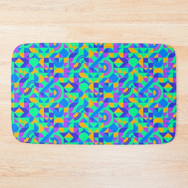 Item preview, geometric colorful patterns conceptual Art - Abstract Neo Geo graphic design designed and sold by Design Repo.